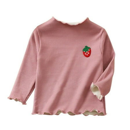0-4T Winter Warm Toddler Baby Girls Fleece Lined Long Sleeve Basic Half Turtleneck T-Shirt Solid Tops
0-4T Winter Warm Toddler Baby Girls Fleece Lined Long Sleeve Basic Half Turtleneck T-Shirt Solid Tops