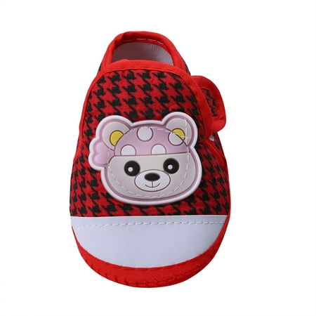 Toddler Baby Boys Girls Shoes Cartoon Bear Non-Slip Closed-Toe Soft Sole Lightly Prewalker Shoes for Girl Size 11
Toddler Baby Boys Girls Shoes Cartoon Bear Non-Slip Closed-Toe Soft Sole Lightly Prewalker Shoes for Girl Size 11