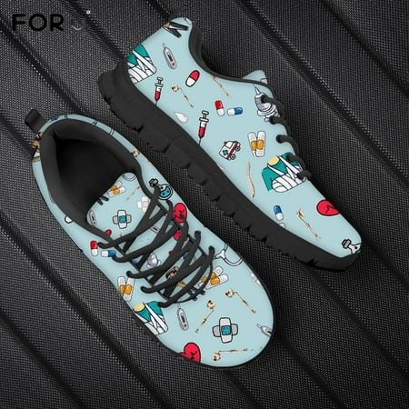 Cute Cartoon Nurse Pattern Woman Flats Shoes Hospital Equipment Nursing Sneaker Breathable Casual Spring/Autumn Shoe
Cute Cartoon Nurse Pattern Woman Flats Shoes Hospital Equipment Nursing Sneaker Breathable Casual Spring/Autumn Shoe