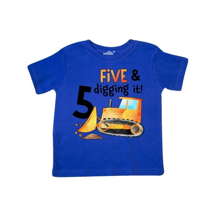 Inktastic Five and Digging It Bulldozer 5th Birthday Gift Toddler Boy or Toddler Girl T-Shirt
Inktastic Five and Digging It Bulldozer 5th Birthday Gift Toddler Boy or Toddler Girl T-Shirt
