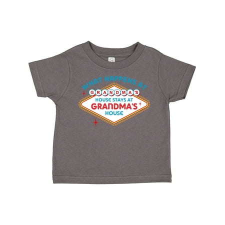 Inktastic Las Vegas Stays at Grandma s Gift Toddler Boy or Toddler Girl T-Shirt