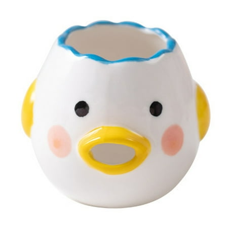 Egg Yolk White Separator Cartoon Divider Filter Ceramic Extractor Splitter Mini Strainer Kitchen Baking Tool 
Egg Yolk White Separator Cartoon Divider Filter Ceramic Extractor Splitter Mini Strainer Kitchen Baking Tool