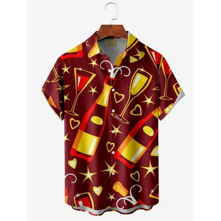 MLFU Boys New Year Fesival Hawaiian Aloha Beach Shirts Regular Fit Collared Shirt & Top Front-Pocket Clothes Regular & Big Man Sizes
MLFU Boys New Year Fesival Hawaiian Aloha Beach Shirts Regular Fit Collared Shirt & Top Front-Pocket Clothes Regular & Big Man Sizes