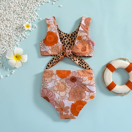 Toddler Swimsuit Summer Flower Leopard Printed Two Piece Bikini Fashion Kids Swimsuits
Toddler Swimsuit Summer Flower Leopard Printed Two Piece Bikini Fashion Kids Swimsuits