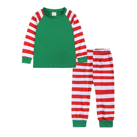 

Blueek Matching Family Pajamas Sets Christmas Pj S Sleepwear Printed Top with Bottom Jammies Outfits