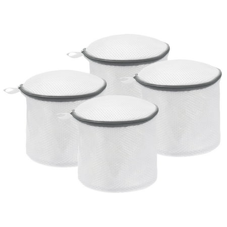 Uxcell 4Pack 6.3x6.7Inch Cylinder Mesh Laundry Bags Bra Washing Bag for Underwear Gray Zipper
Uxcell 4Pack 6.3x6.7Inch Cylinder Mesh Laundry Bags Bra Washing Bag for Underwear Gray Zipper