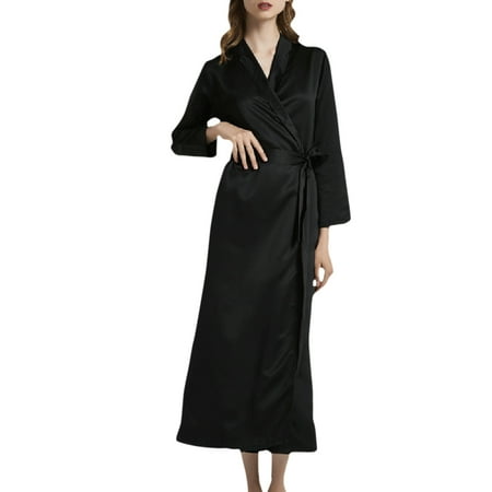 Youthup Women s Pure Color Lace Robe Pajamas Casual Loose Nightgown 
Youthup Women s Pure Color Lace Robe Pajamas Casual Loose Nightgown