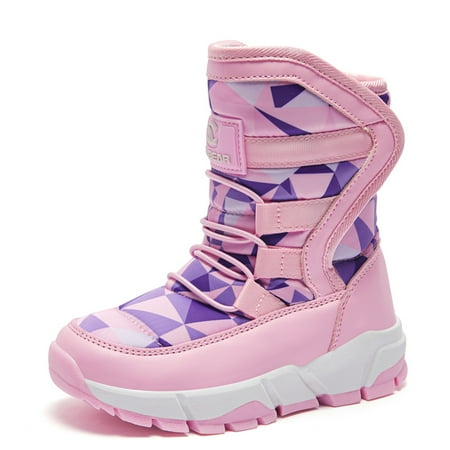 Boys Girls Snow Boots Winter Waterproof Outdoor Slip Resistant Faux Fur Lining (Toddler/Little Kid/Big Kid)
Boys Girls Snow Boots Winter Waterproof Outdoor Slip Resistant Faux Fur Lining (Toddler/Little Kid/Big Kid)