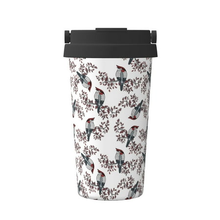KLL Bird Pattern Stainless Steel Vacuum Insulated Tumbler - Carry Insulated Coffee Mug - Reusable Insulated Cold Brew Iced Coffee Cup Thermos
KLL Bird Pattern Stainless Steel Vacuum Insulated Tumbler - Carry Insulated Coffee Mug - Reusable Insulated Cold Brew Iced Coffee Cup Thermos