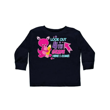 Inktastic Look out 4th Grade Here I Come with Cute Pink Monster Gift Toddler Boy or Toddler Girl Long Sleeve T-Shirt
Inktastic Look out 4th Grade Here I Come with Cute Pink Monster Gift Toddler Boy or Toddler Girl Long Sleeve T-Shirt