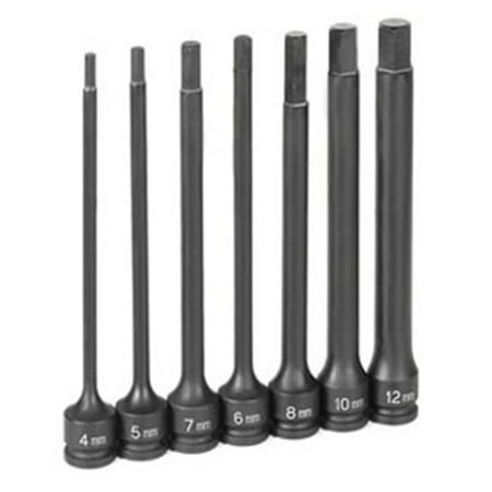 GRY-1267MH 0.38 in. Drive 6 in. Length Set Socket