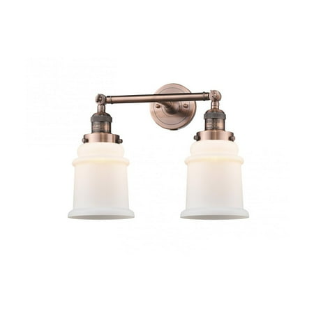 Antique Copper Tone Bathroom Vanity 17 Wide Matte White Glass Steel/Cast Brass Medium Base LED 2 Light Fixture
Antique Copper Tone Bathroom Vanity 17 Wide Matte White Glass Steel/Cast Brass Medium Base LED 2 Light Fixture