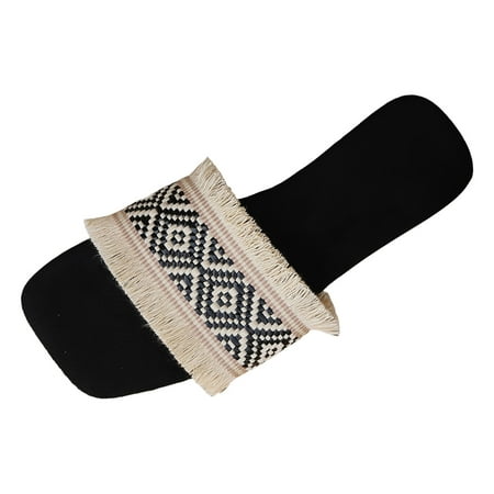 Ediodpoh Women Sandals Fashion New Pattern Simple Printed Flat Bottom Open Toe Breathable and Comfortable Summer Beach Shoes Summer Sandals Black 8(40)
Ediodpoh Women Sandals Fashion New Pattern Simple Printed Flat Bottom Open Toe Breathable and Comfortable Summer Beach Shoes Summer Sandals Black 8(40)