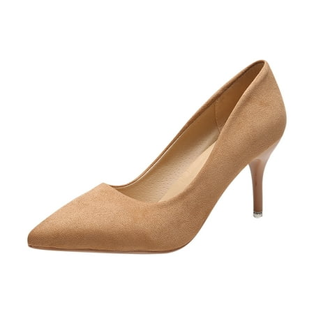 Babysbule Womens Shoes Clearance Women s Formal Fashion Leisure Office Solid Color Pointed High Heels
Babysbule Womens Shoes Clearance Women s Formal Fashion Leisure Office Solid Color Pointed High Heels
