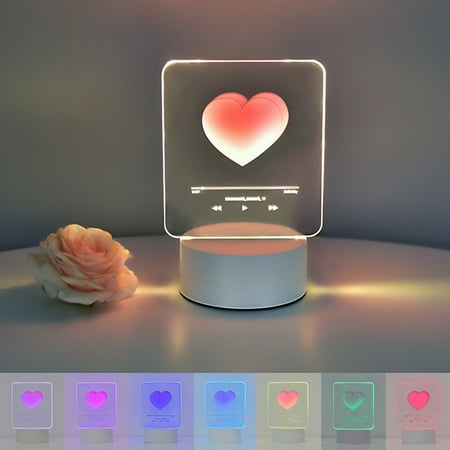 GUZOM Decorative Lights on Clearance- Creative LED Ambient Night Light Children s Night Light 3D Desk Lamp USB Powered 7 Color Changes Room Decoration Gifts for Children and Girls
GUZOM Decorative Lights on Clearance- Creative LED Ambient Night Light Children s Night Light 3D Desk Lamp USB Powered 7 Color Changes Room Decoration Gifts for Children and Girls