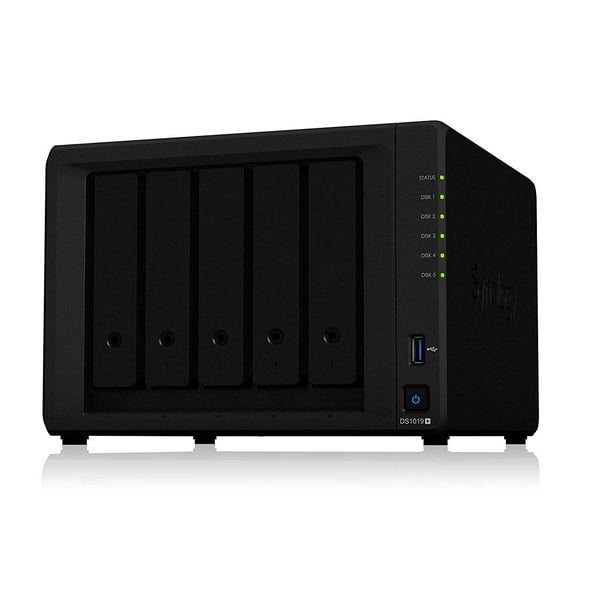 Synology DiskStation DS1019+ 5-Bay Diskless NAS Network Attached Storage