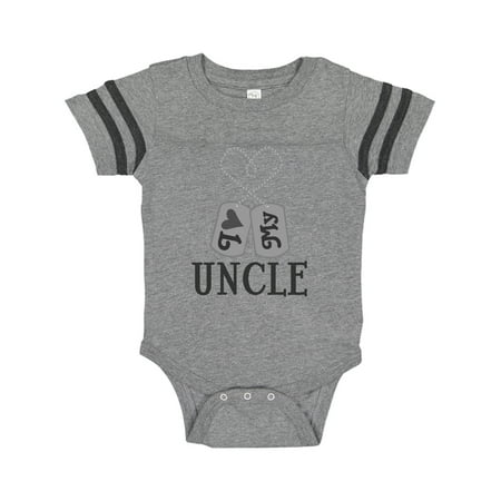 Inktastic I Love My Uncle Military Nephew Gift Baby Boy or Baby Girl Bodysuit
Inktastic I Love My Uncle Military Nephew Gift Baby Boy or Baby Girl Bodysuit