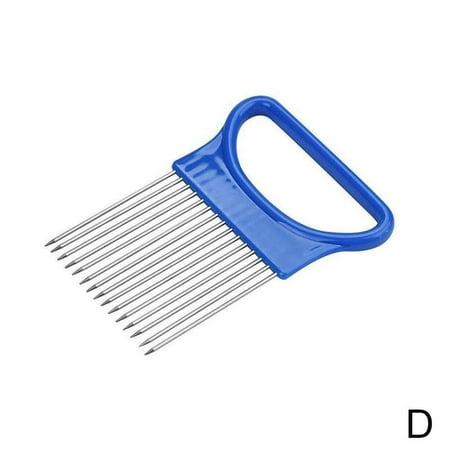 1pc Steel Onion Needle Onion Holder Handheld Simple Slicer Fruit Vegetable Cutter Potato Kitchen Tool Bar Accessories W6S6
1pc Steel Onion Needle Onion Holder Handheld Simple Slicer Fruit Vegetable Cutter Potato Kitchen Tool Bar Accessories W6S6