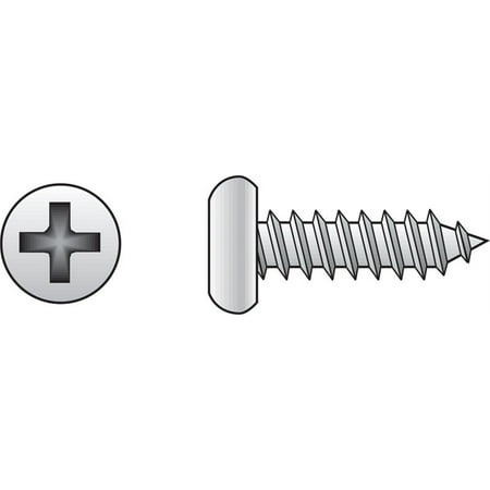 The Hillman Group 80021 6-Inch x 1-Inch Pan Head Phillips Sheet Metal Screw 100-Pack
The Hillman Group 80021 6-Inch x 1-Inch Pan Head Phillips Sheet Metal Screw 100-Pack