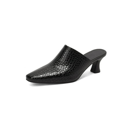 Rockomi Women Slippers Pointed Toe Slides Slip On Mules & Clogs Ladies Anti-Slip Lightweight Casual Shoe Breathable Patchwork Black 5.5
Rockomi Women Slippers Pointed Toe Slides Slip On Mules & Clogs Ladies Anti-Slip Lightweight Casual Shoe Breathable Patchwork Black 5.5