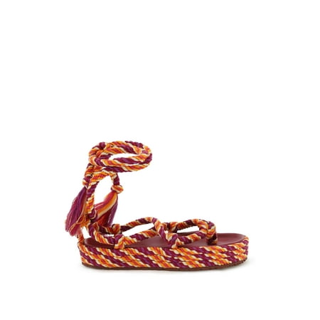 

Isabel Marant Erol Woven Platform Sandals