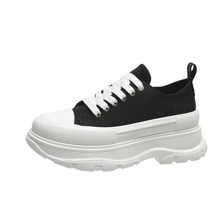 Women‘s Platform Canvas Shoes Wedge Sneakers Lace Up Sneakers Gothic Platform Sneakers
Women‘s Platform Canvas Shoes Wedge Sneakers Lace Up Sneakers Gothic Platform Sneakers