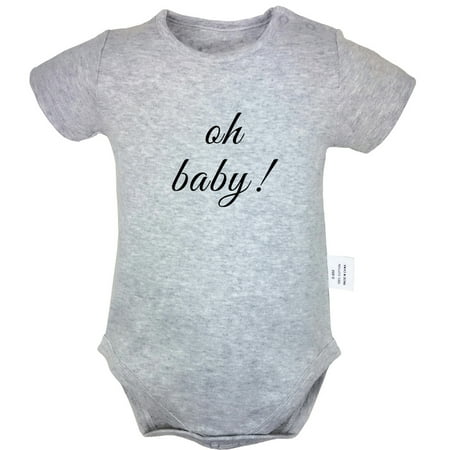 Oh Baby Pregnancy Announcement Gift Rompers For Babies Newborn Baby Unisex Bodysuits Infant Jumpsuits Toddler 0-24 Months Kids One-Piece Oufits (Gray 18-24 Months)
Oh Baby Pregnancy Announcement Gift Rompers For Babies Newborn Baby Unisex Bodysuits Infant Jumpsuits Toddler 0-24 Months Kids One-Piece Oufits (Gray 18-24 Months)