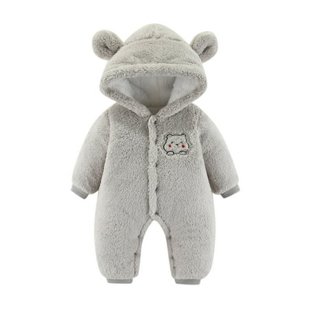 Jumpsuit Baby Boys Girls Long Sleeve Cute Cartoon Animals Solid Bear Ears Hooded Romper Jumpsuit Coat Outfit Clothes
Jumpsuit Baby Boys Girls Long Sleeve Cute Cartoon Animals Solid Bear Ears Hooded Romper Jumpsuit Coat Outfit Clothes