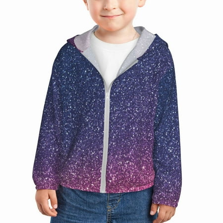 Ocsxa Violet Glitter Print Kids Active Zipper Sun Protection Jacket Boys Girls Hooded Cooling Shirt-3 Years
Ocsxa Violet Glitter Print Kids Active Zipper Sun Protection Jacket Boys Girls Hooded Cooling Shirt-3 Years