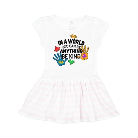 Inktastic In a World You Can Be Anything Be Kind Autism Awareness Gift Toddler Girl Dress
Inktastic In a World You Can Be Anything Be Kind Autism Awareness Gift Toddler Girl Dress