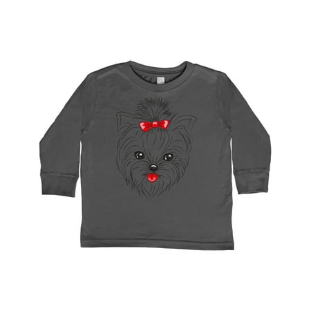 Inktastic Yorkie Dog Yorkshire Terrier Art Gift Toddler Boy or Toddler Girl Long Sleeve T-Shirt
Inktastic Yorkie Dog Yorkshire Terrier Art Gift Toddler Boy or Toddler Girl Long Sleeve T-Shirt