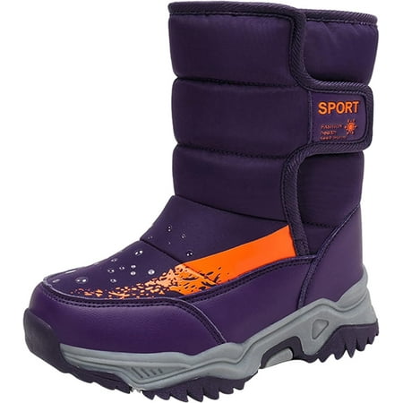 IWIHMIV Toddler Girl Winter Shoes Girls Outdoor Boots Non Slip Warm Boots Boys Snow Boots Winter Boots Kids Boots
IWIHMIV Toddler Girl Winter Shoes Girls Outdoor Boots Non Slip Warm Boots Boys Snow Boots Winter Boots Kids Boots