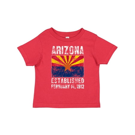 Inktastic Established February 14 1912 Arizona Flag Gift Toddler Boy or Toddler Girl T-Shirt
Inktastic Established February 14 1912 Arizona Flag Gift Toddler Boy or Toddler Girl T-Shirt