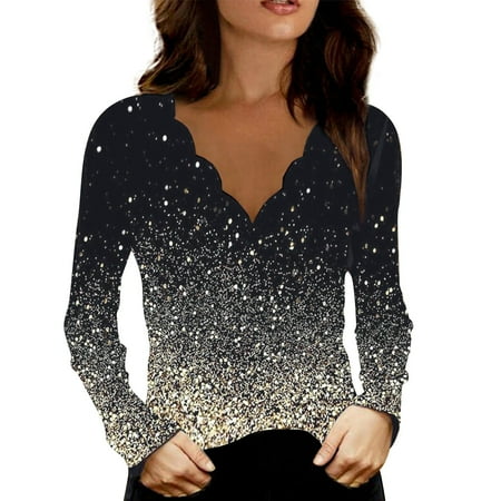 ZHAGHMIN Oversized Shirts For Women Women Fashion Casual Gold Positioning Print Wave V Neck Long Sleeve T Shirt Western Swing T Shirt Bra Plus Women Long Sleeves Shirts Business For Women Plus Size
ZHAGHMIN Oversized Shirts For Women Women Fashion Casual Gold Positioning Print Wave V Neck Long Sleeve T Shirt Western Swing T Shirt Bra Plus Women Long Sleeves Shirts Business For Women Plus Size
