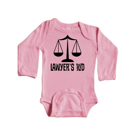 Inktastic Lawyers Kid Gift Baby Boy or Baby Girl Long Sleeve Bodysuit