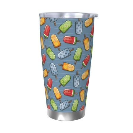 Fuzoiu Fruit Ice Cream Print 20oz Tumbler Stainless Steel Vacuum Insulated Car Cup Insulated Coffee Mug Travel Mug with Lid Thermal Cup for Outdoor-Without Straw
Fuzoiu Fruit Ice Cream Print 20oz Tumbler Stainless Steel Vacuum Insulated Car Cup Insulated Coffee Mug Travel Mug with Lid Thermal Cup for Outdoor-Without Straw