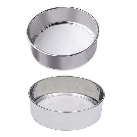 GYMNASTIKA Sieve 2Pcs/Set Round 40 Mesh Stainless Steel Flour Sugar Sifter Sieve Kitchen Bakeware
GYMNASTIKA Sieve 2Pcs/Set Round 40 Mesh Stainless Steel Flour Sugar Sifter Sieve Kitchen Bakeware