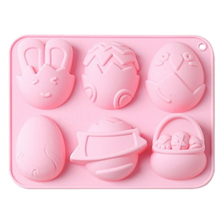 LoyGkgas New Chocolate Molds 6 Cells Easter Dinosaur Eggs Silicone DIY Cake Mould (B)
LoyGkgas New Chocolate Molds 6 Cells Easter Dinosaur Eggs Silicone DIY Cake Mould (B)