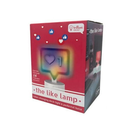 Kole Imports AB456-6 Brilliant Ideas Heart Notification Like Lamp - Pack of 6