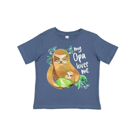 Inktastic My Opa Loves Me- Cute Sloth and Baby Gift Toddler Boy or Toddler Girl T-Shirt
Inktastic My Opa Loves Me- Cute Sloth and Baby Gift Toddler Boy or Toddler Girl T-Shirt