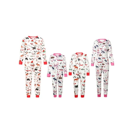 Calsunbaby Matching Family Christmas Pajama Set One-piece Button Flip Christmas Pajama Set Jumpsuit Pajams
Calsunbaby Matching Family Christmas Pajama Set One-piece Button Flip Christmas Pajama Set Jumpsuit Pajams