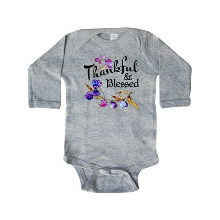 Inktastic Thankful and Blessed Inspirational Saying with Flowers Gift Baby Boy or Baby Girl Long Sleeve Bodysuit
Inktastic Thankful and Blessed Inspirational Saying with Flowers Gift Baby Boy or Baby Girl Long Sleeve Bodysuit