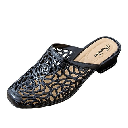 Youmylove Fashion Summer Leisure Cutout Flat Bottom Slippers Plastic Jelly External Wear Casual Middle Heel Sandal Slippers Daily Walk Footwear
Youmylove Fashion Summer Leisure Cutout Flat Bottom Slippers Plastic Jelly External Wear Casual Middle Heel Sandal Slippers Daily Walk Footwear