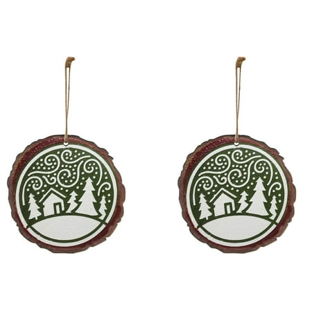 Christmas Decorations Clearance RUZIYOOG Lovely Christmas Round Wooden Hanging Night Scenery Printed Pendant B
Christmas Decorations Clearance RUZIYOOG Lovely Christmas Round Wooden Hanging Night Scenery Printed Pendant B