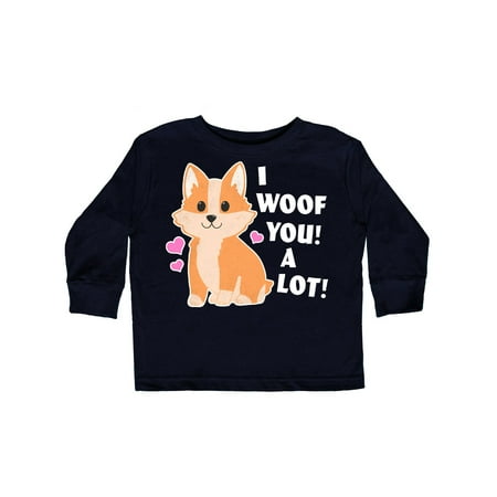 Inktastic I woof you a lot with Corgi Illustration Gift Toddler Boy or Toddler Girl Long Sleeve T-Shirt
Inktastic I woof you a lot with Corgi Illustration Gift Toddler Boy or Toddler Girl Long Sleeve T-Shirt