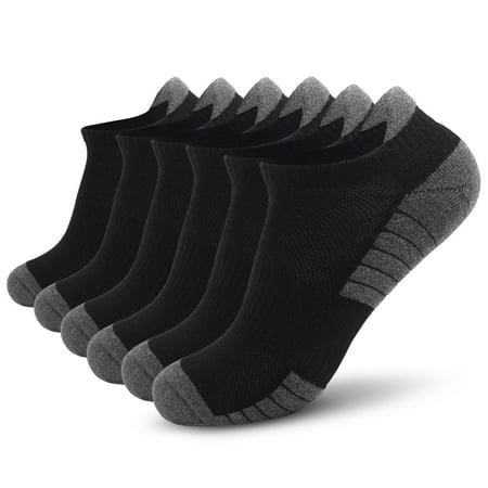 6 Pairs Sports Ankle Socks Low-cut Socks Athletic Running Socks Outdoor Fitness Breathable Quick Dry Socks Wear-resistant Anti-skid No-Show Socks For Marathon Running Cycling
6 Pairs Sports Ankle Socks Low-cut Socks Athletic Running Socks Outdoor Fitness Breathable Quick Dry Socks Wear-resistant Anti-skid No-Show Socks For Marathon Running Cycling