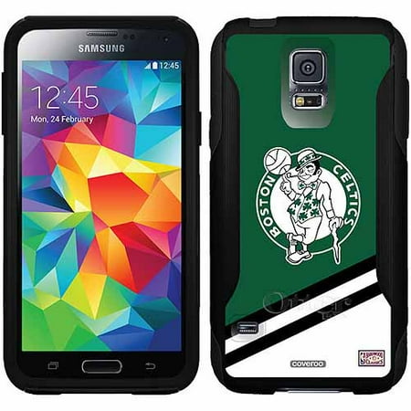 Boston Celtics Hardwood Classic Design on OtterBox Commuter Series Case for Samsung Galaxy S5