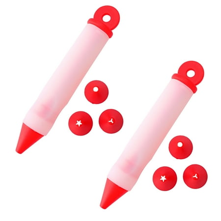 Ovzne 2PC Baking Tools Ice Cream Cup Ice Tube Silicone Nozzle Dessert Decoration Cake Pen Cake DIY Graffiti Pen Squeezing Cream Pen
Ovzne 2PC Baking Tools Ice Cream Cup Ice Tube Silicone Nozzle Dessert Decoration Cake Pen Cake DIY Graffiti Pen Squeezing Cream Pen