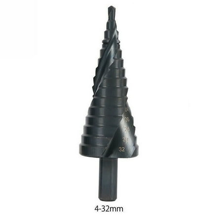 GLFILL Hss Step Drill Bit Set Large Cone Titanium Bit Set Metal Hole Cutter 4-12/20/32
GLFILL Hss Step Drill Bit Set Large Cone Titanium Bit Set Metal Hole Cutter 4-12/20/32