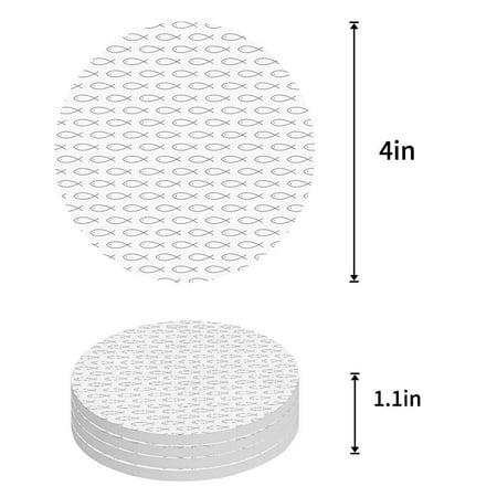 ZHANZZK Rustic Country Wooden Door Set of 4 Round Coaster for Drinks Absorbent Ceramic Stone Coasters Cup Mat with Cork Base for Home Kitchen Room Coffee Table Bar Decor
ZHANZZK Rustic Country Wooden Door Set of 4 Round Coaster for Drinks Absorbent Ceramic Stone Coasters Cup Mat with Cork Base for Home Kitchen Room Coffee Table Bar Decor